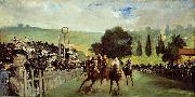 Edouard Manet Course De Chevaux A Longchamp china oil painting reproduction